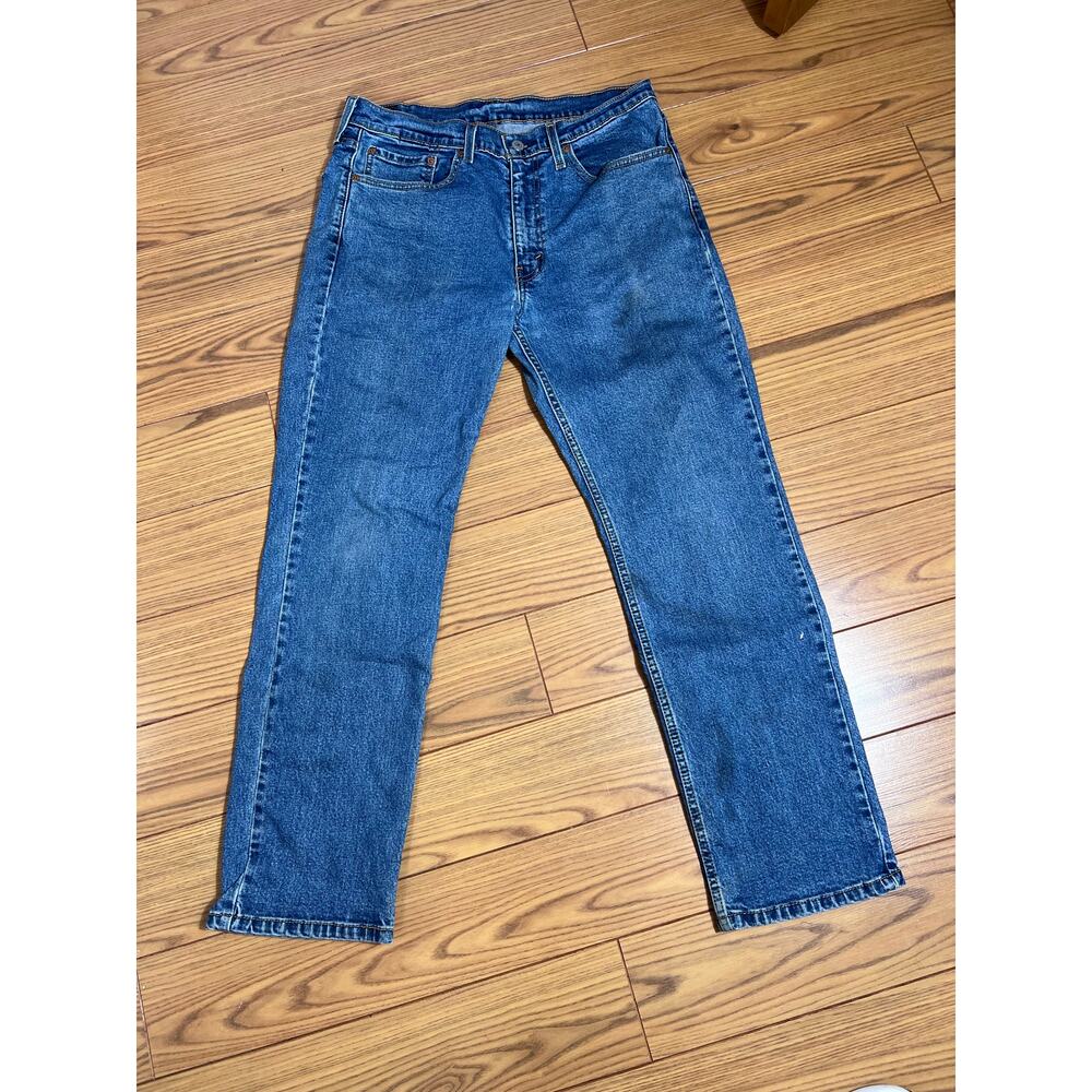 Levi’s 514 34x30 Jeans Classic Perfectly Worn  Stained Distressed Amost Thrashed